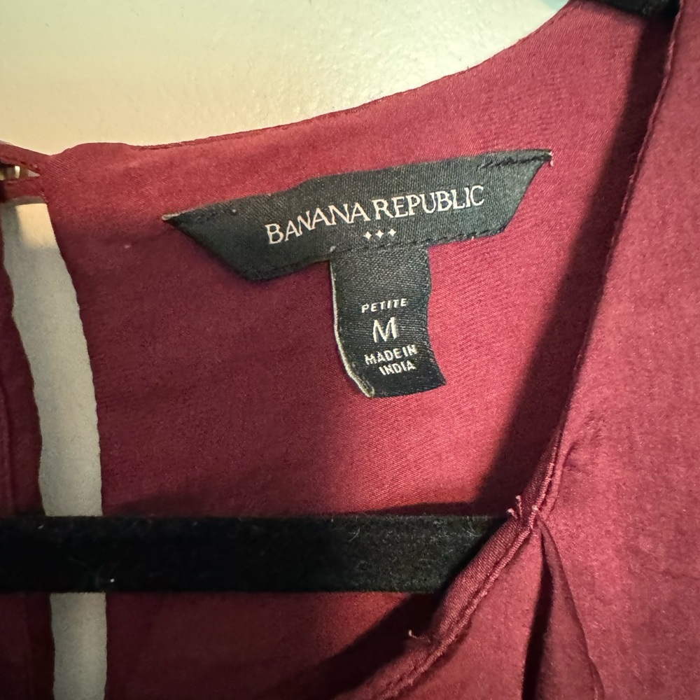 Maroon blouse - Picture 2 of 2